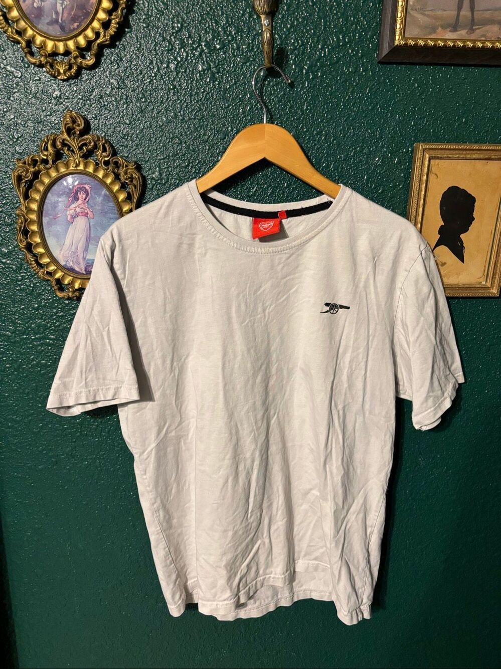 Arsenal FC T Shirt Mens XL Gray Football Official AFC